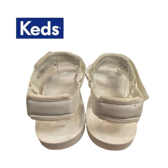 KEDS Trio Eco Snow White Women's Sandals with Tencel NEW 8 - Picture 4 of 5
